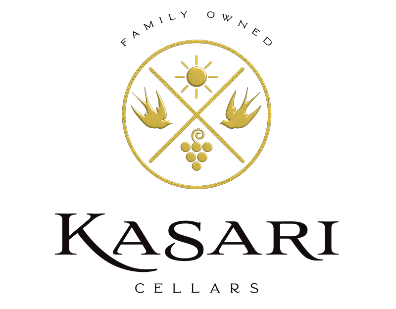 Kasari Cellars Logo (Link to homepage)